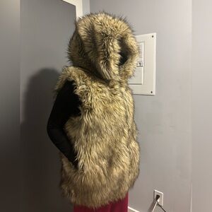 Talula Faux Fur Hooded Vest